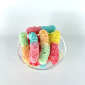 Freeze Dried Sour Gummy Worms: Winter Wormz
